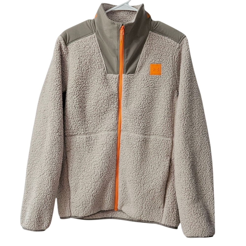 Under Armour Men's Legacy Sherpa Full Zip Jacket Size Small Style 1357474